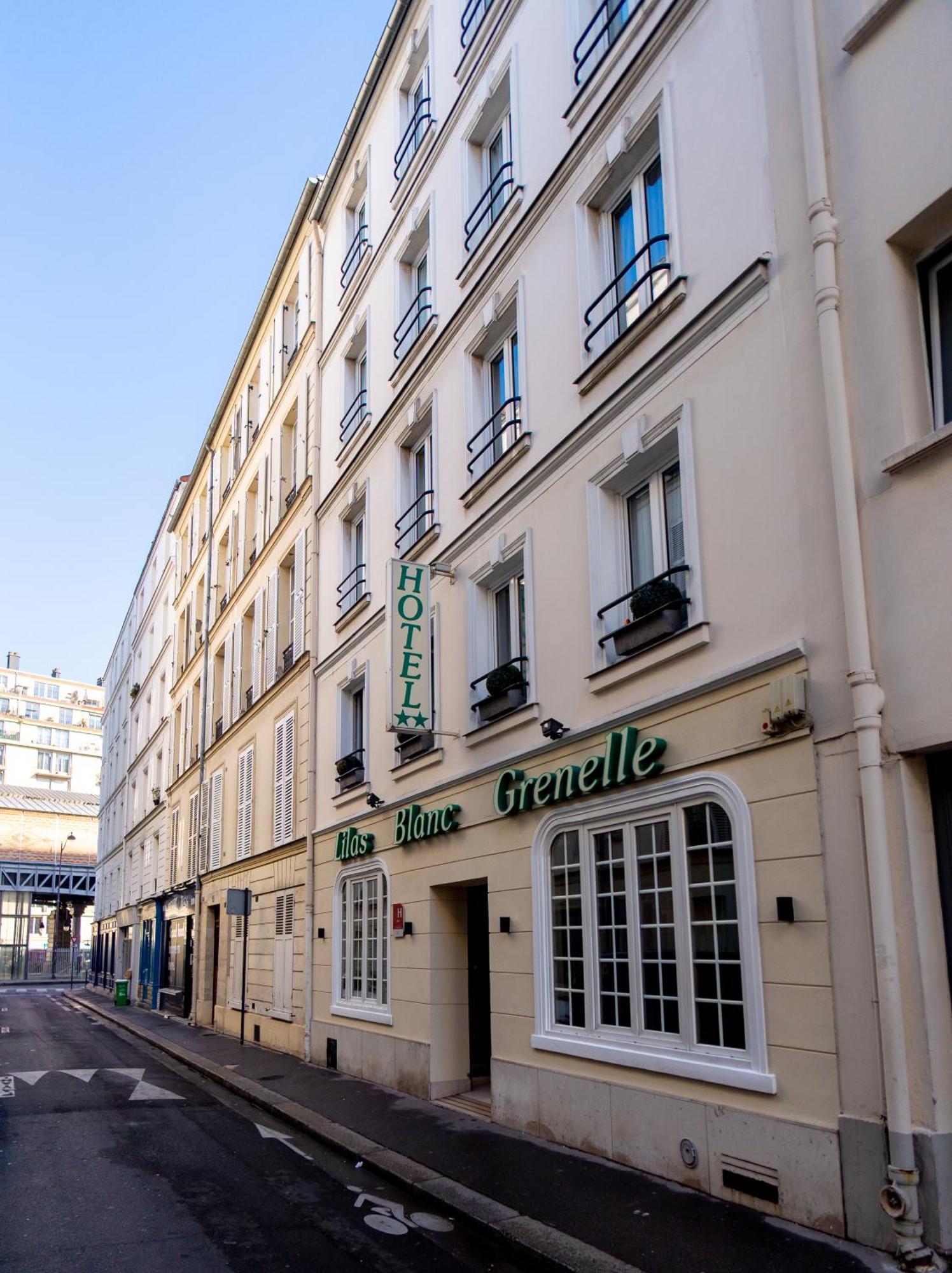 Hotel Lilas Blanc Paris Exterior photo